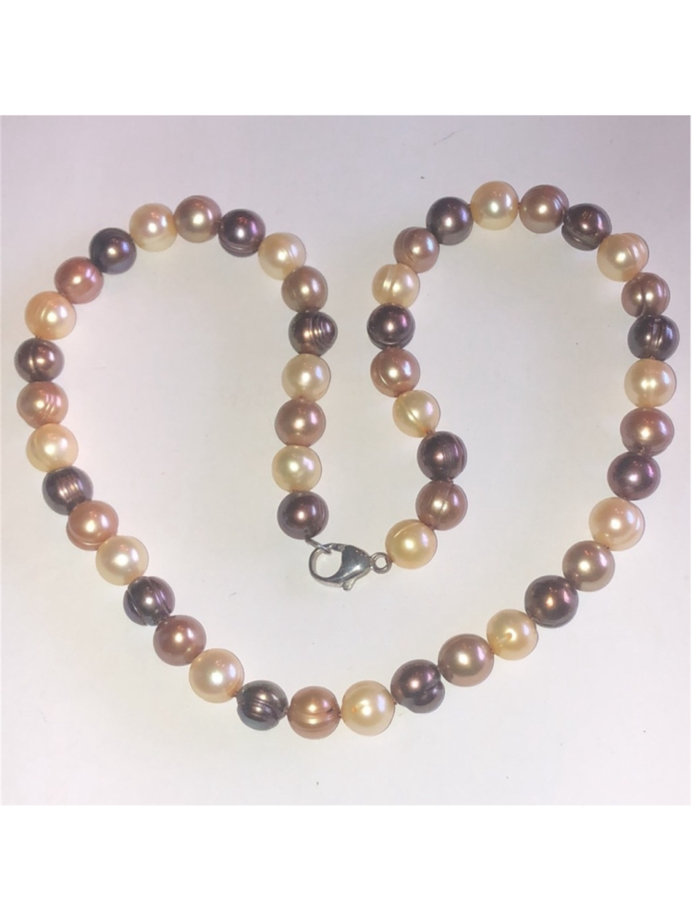 Honora 925 Genuine Cultured Freshwater Elegant Pearl Necklace